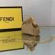 Nano Fendi First Charm Leather Beige High