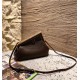 Fendi First Small Leather Bag Coffee High