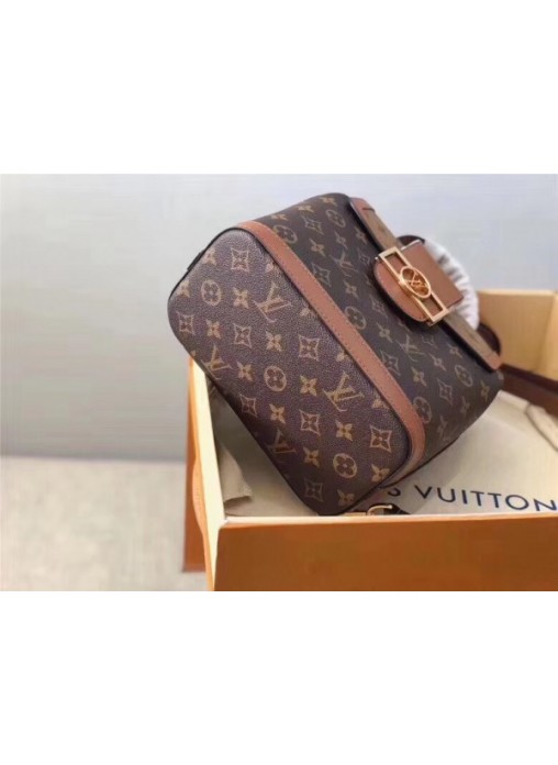 Louis Vuitton Dauphine Backpack PM Monogram Reverse M45142 High