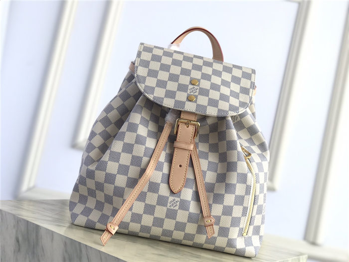 Louis Vuitton Sperone Backpack Damier Azur N41578 High