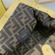 Fendi First Small Braided Leather Bag Grey High