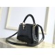 Louis Vuitton Capucines Mini Crocodile Bag N93429 Black High