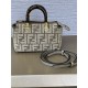 Fendi By The Way Mini Boston bag tapestry fabric High