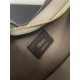 Fendi O’Lock Swing tapestry fabric pouch High