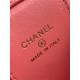 Chanel clutch with Chain AP3230 Lambskin Gold Metal Enamel A