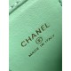 Chanel clutch with Chain AP3230 Lambskin Gold Metal Enamel A