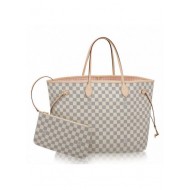 Louis Vuitton Neverfull GM Bag Damier Azur N41604 High