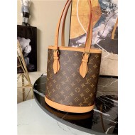 Louis Vuitton Bucket Bag Monoram M42238 High