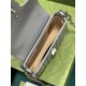 GG Marmont mini top handle bag New 583571 Grey High