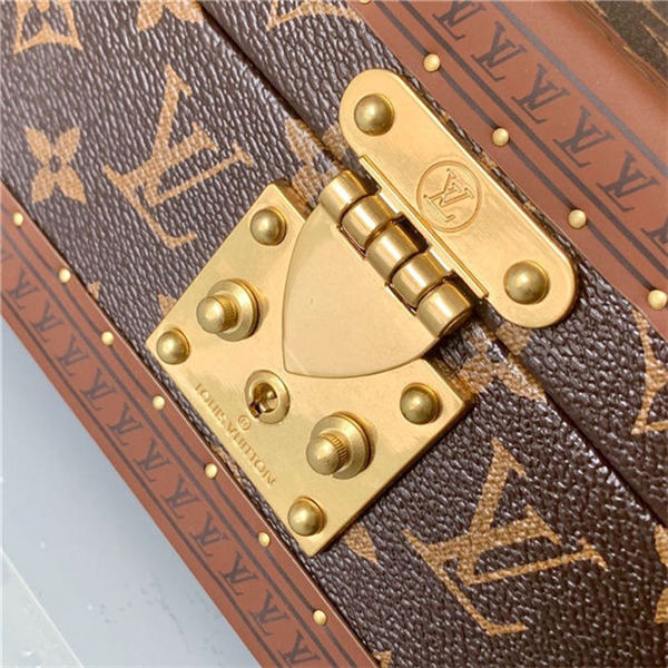 Louis Vuitton 8 WATCH CASE Monogram M47641 Yellow High