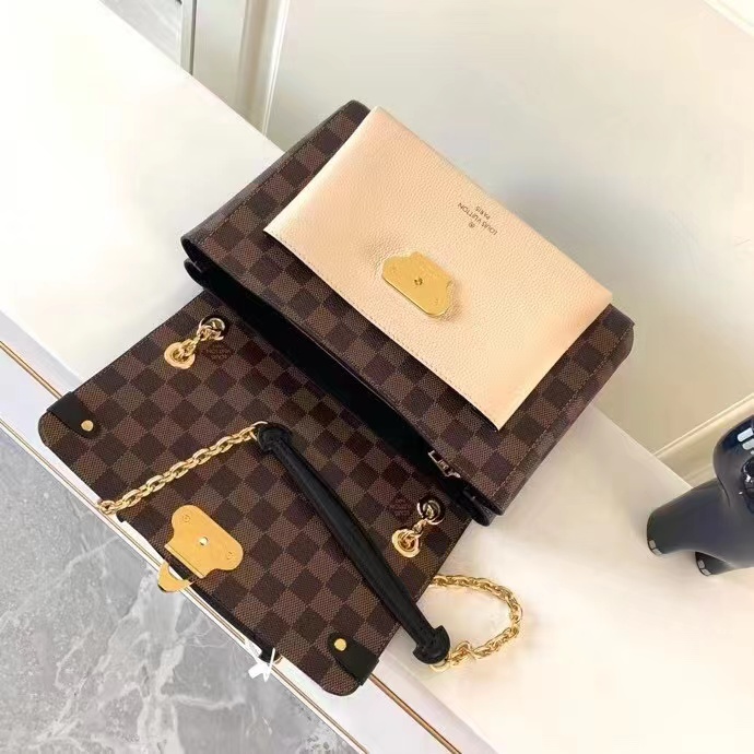 Louis Vuitton Vavin PM Bag Damier Ebene N40113 High