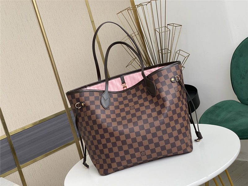 Louis Vuitton Neverfull MM Bag Damier Ebene N41603 High