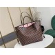 Louis Vuitton Neverfull MM Bag Damier Ebene N41603 High