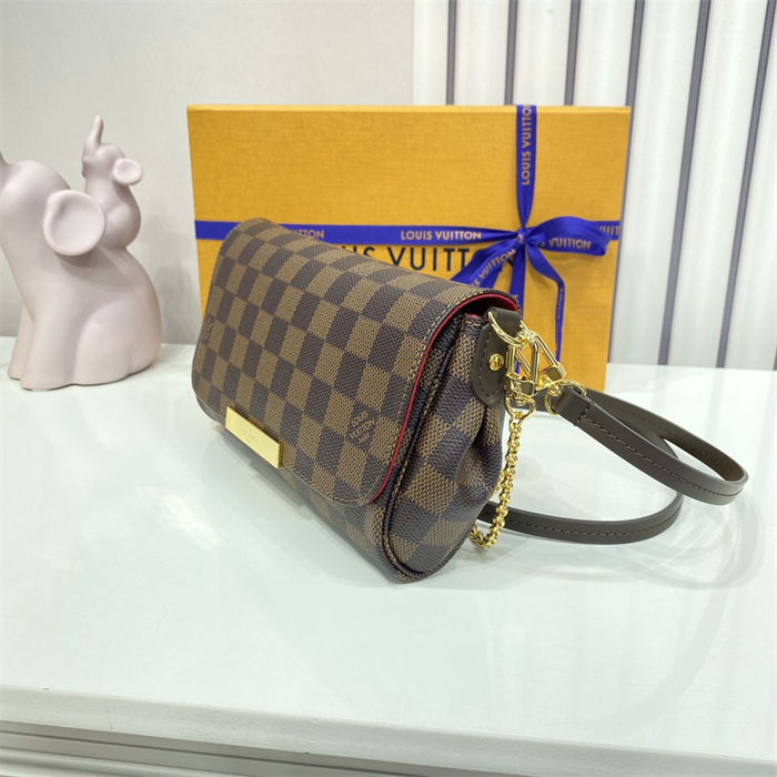 Louis Vuitton Favorite PM Bag Damier Ebene N41276 High