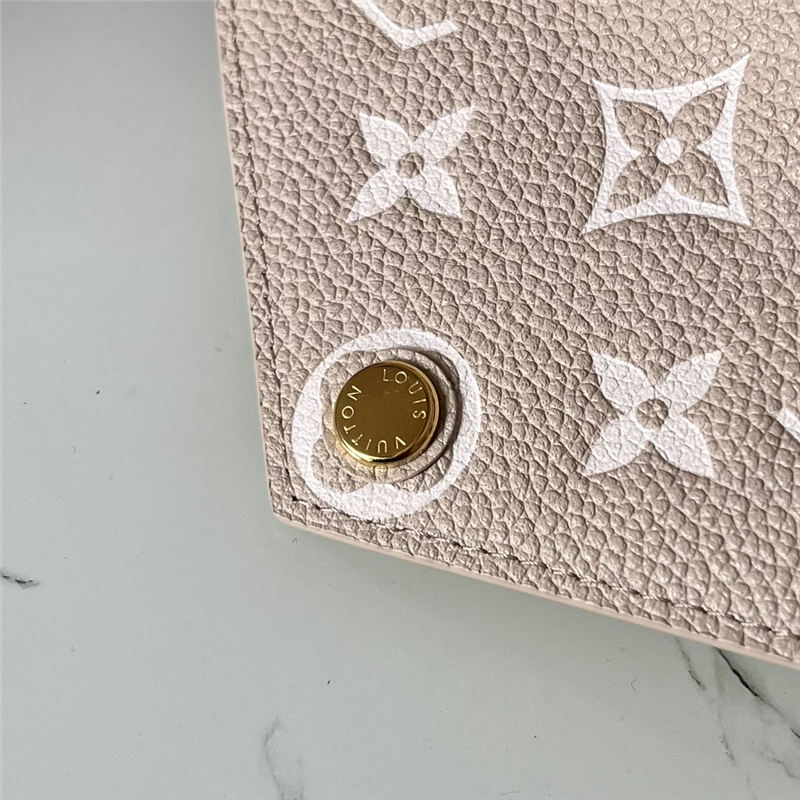 Louis Vuitton VICTORINE WALLET Monogram Empreinte embossed supple grained cowhide leather M81289 High