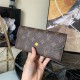 Louis Vuitton EMILIE Wallet Monogram Canvas Yellow High