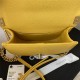 Chanel SMALL BOY Chanel MESSENGER BAG Grained Calfskin & Gold-Tone Metal AS3350 Yellow A