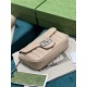 GG MARMONT NEW MATELASSÉ SUPER MINI BAG 476433 Milk Tea High