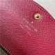 Louis Vuitton Rosalie Coin Purse Wallet Monogram Canvas Wine M41939 High