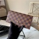 Louis Vuitton SARAH WALLET Damier Ebene Red High