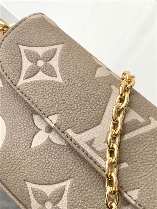 Louis Vuitton WALLET ON CHAIN IVY Monogram Empreinte M82211 High