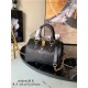 Louis Vuitton SPEEDY BANDOULIÈRE 20 Embossed grained cowhide leather M58953 Black High