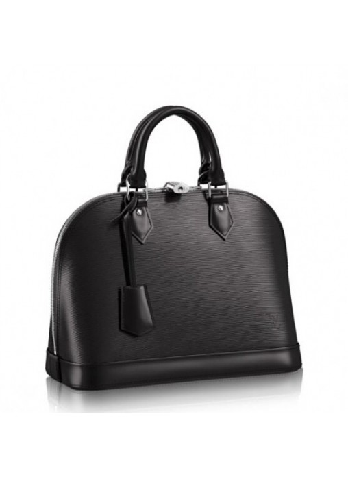 Louis Vuitton Alma PM Bag In Black Epi Leather M40302 High