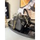 Louis Vuitton SPEEDY BANDOULIÈRE 20 Embossed grained cowhide leather M58953 High