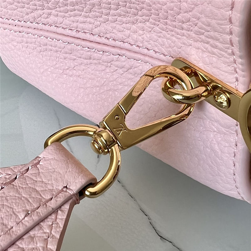 Louis Vuitton CAPUCINES MINI Taurillon Pink M59253 High