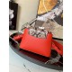 Louis Vuitton CAPUCINES MINI Taurillon Red M80007 High