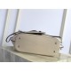 Louis Vuitton Girolata Bag Mahina Leather Cream High