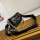 Prada System nappa leather patchwork bag Black High