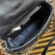 Prada System nappa leather patchwork bag Black High