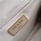 Prada System nappa leather patchwork bag White High