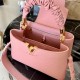 Louis Vuitton CAPUCINES BB Taurillon Pink M58694 High