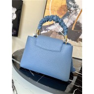 Louis Vuitton CAPUCINES BB Taurillon Blue M58694 High