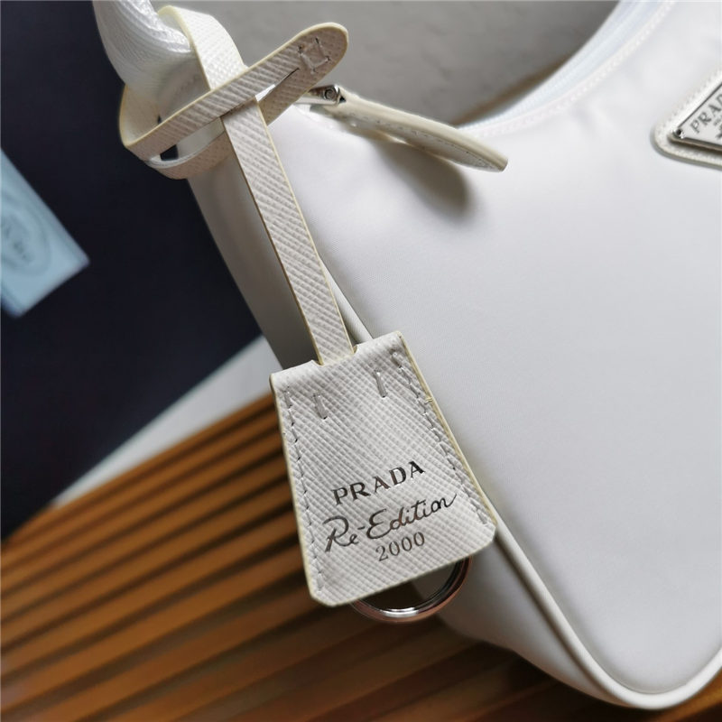 Prada Re-Nylon Re-Edition 2000 mini-bag White High