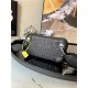 Louis Vuitton HORIZON CLUTCH Taurillon Monogram leather M20439 High