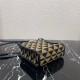 Prada Symbole Jacquard Fabric Micro Bag 1BA355 High