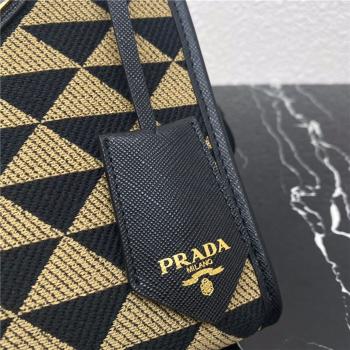 Prada Symbole Jacquard Fabric Micro Bag 1BA355 High