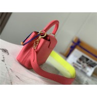 Louis Vuitton CAPUCINES MINI Taurillon Cherry M59440 High