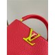 Louis Vuitton CAPUCINES MINI Taurillon Cherry M59440 High