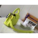 Louis Vuitton CAPUCINES MINI Taurillon Lime M59440 High