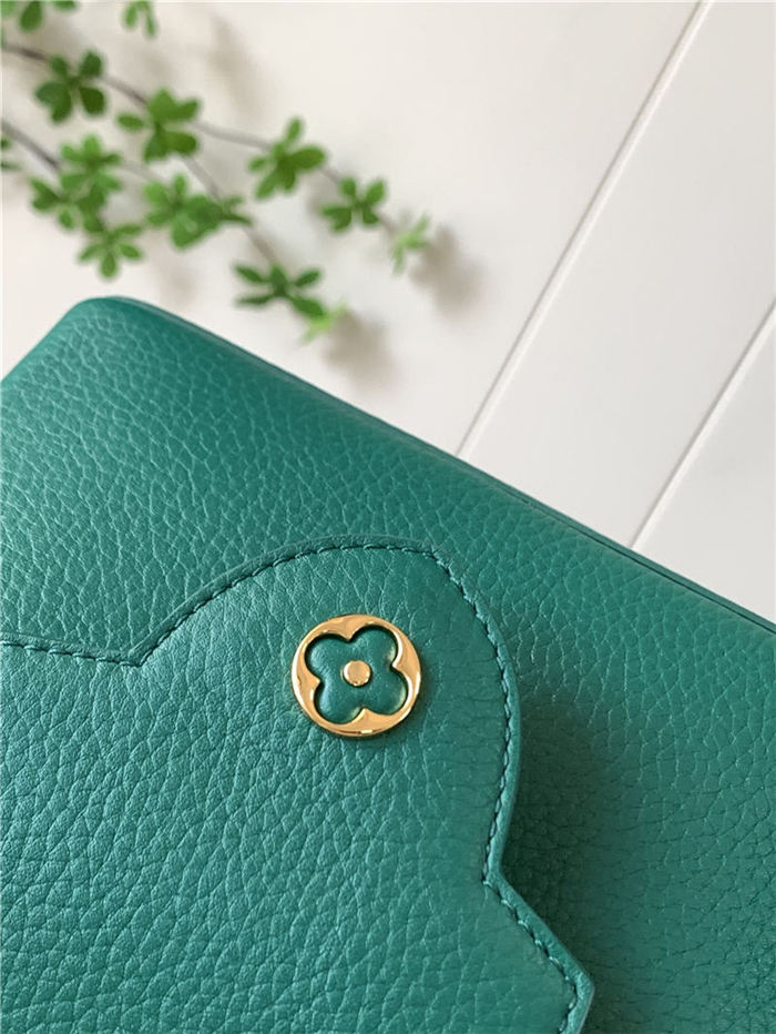 Louis Vuitton CAPUCINES MINI Taurillon Dk-Green M59440 High