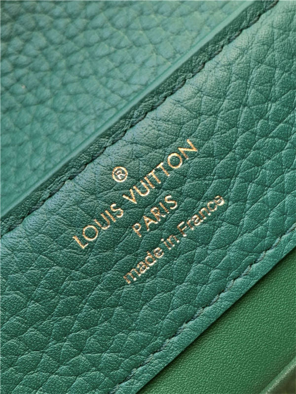 Louis Vuitton CAPUCINES MINI Taurillon Dk-Green M59440 High