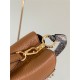 Louis Vuitton CAPUCINES MINI Taurillon/Python Camel M80931 High