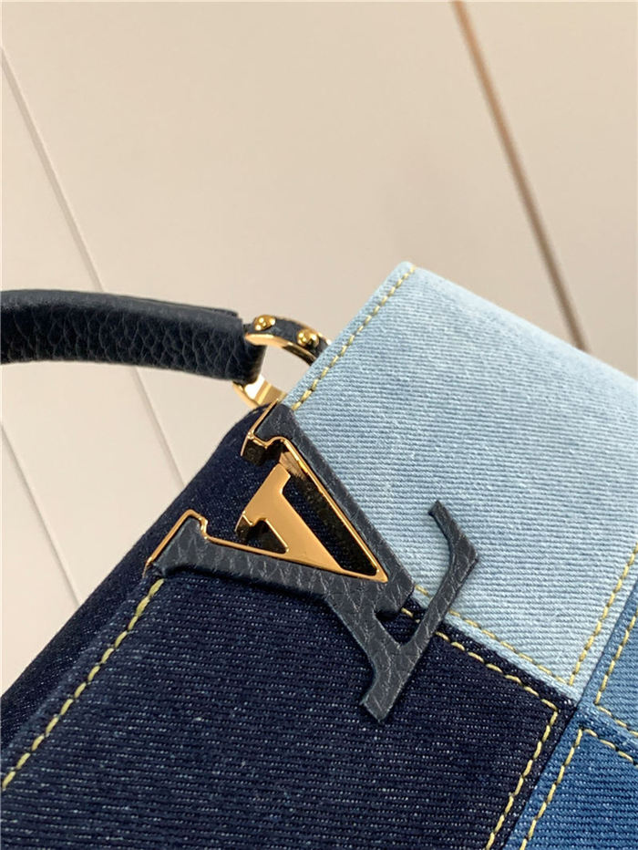 Louis Vuitton CAPUCINES MINI Denim M59268 High