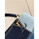 Louis Vuitton CAPUCINES MINI Denim M59268 High