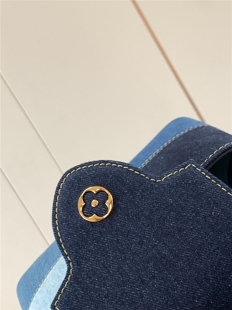 Louis Vuitton CAPUCINES MINI Denim M59268 High