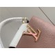 Louis Vuitton CAPUCINES MINI Taurillon/Python Dusty Pink M99731 High